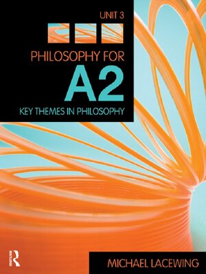 cover image of Philosophy for A2